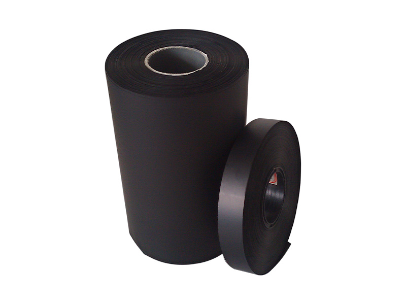 Double-sided conductive film, double-sided black conductive PE film