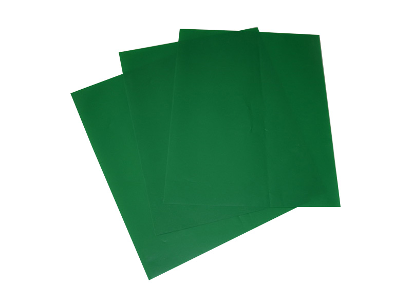 Dark green release film, green PE release film substrate